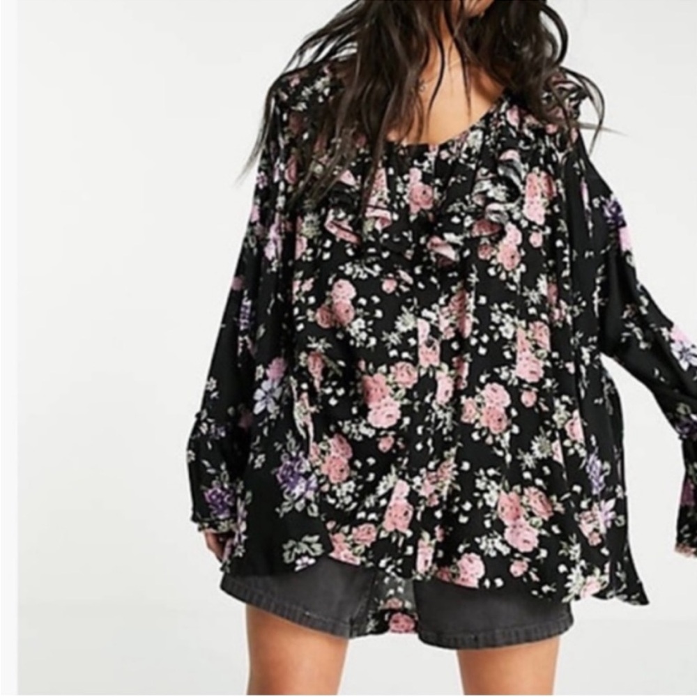 Free People Loretta Printed Tunic